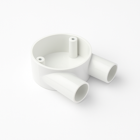 Ogatin Conduit Box 20mm x 2 Way