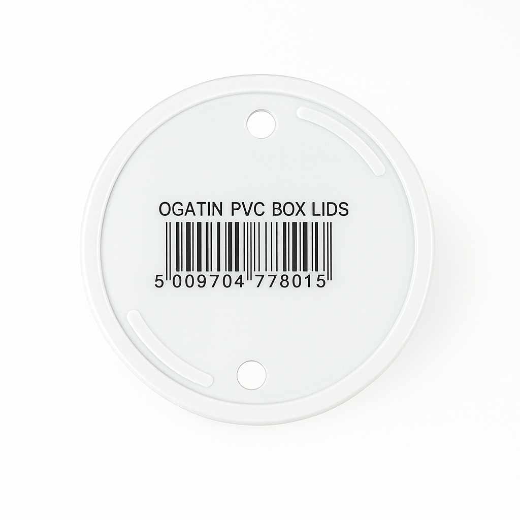 BARCODED BOX LIDS