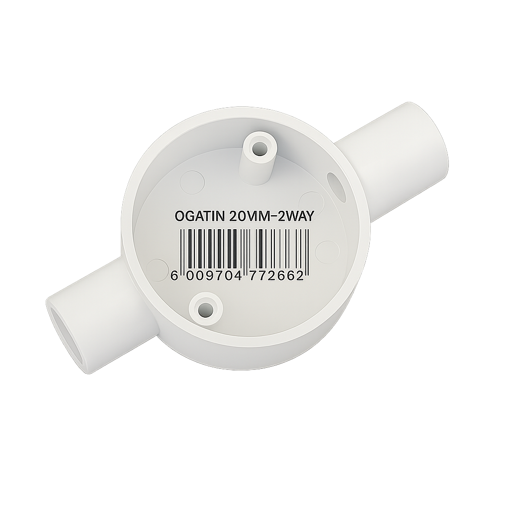 OGATIN BARCODED CONDUIT BOXES 20MM X 2 WAY